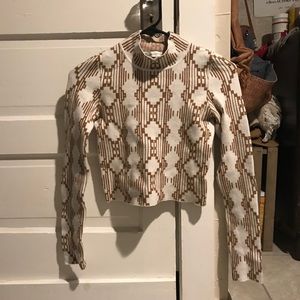 Urban outfitters cropped turtleneck